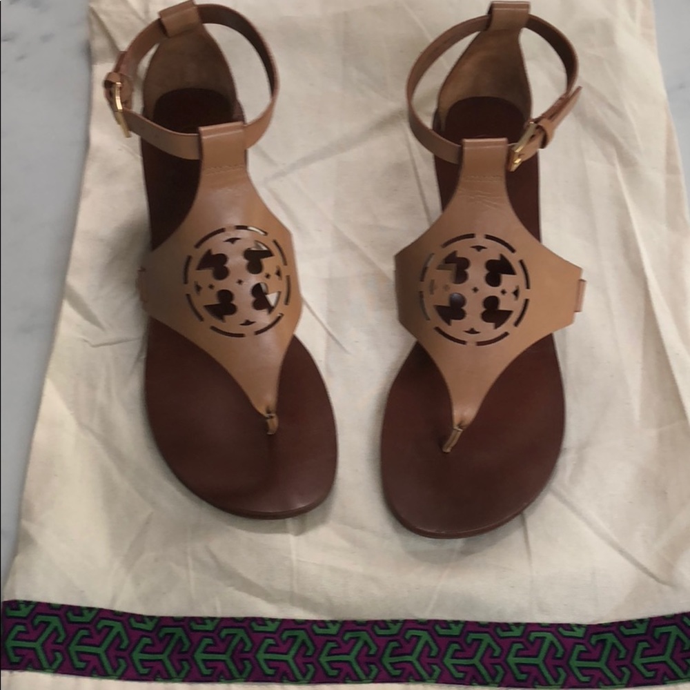 Tory Burch Elizabeth Sandals Sz 8